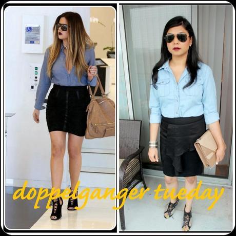 DOPPELGANGER TUESDAY- KHLOE AND CHAMBRAY
