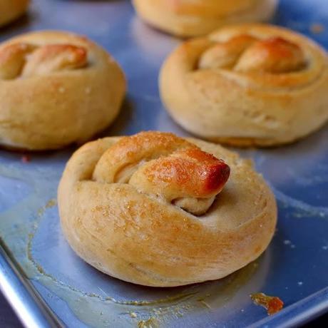 Sourdough Pretzels