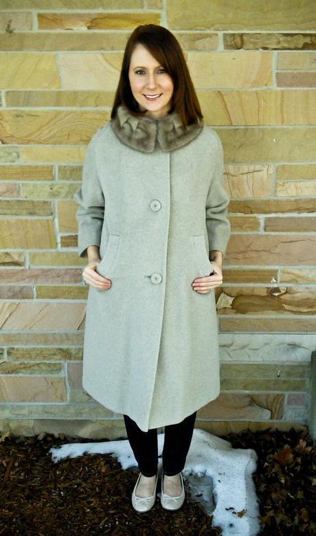 fur lined collar coat for fall 2014