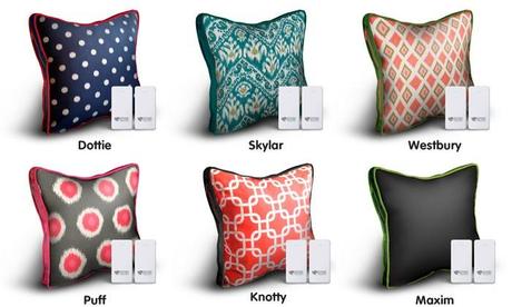 The Power Pillow comes in seven beautiful designs.