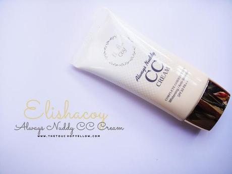 REVIEW | ElishaCoy Always Nuddy CC Cream