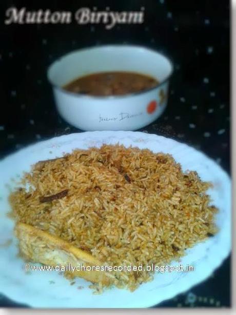 Mutton Biriyani