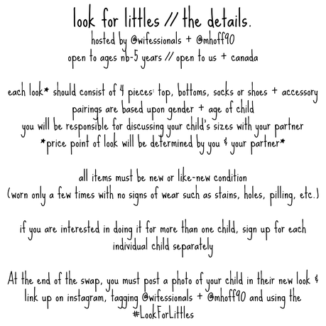 Look For Littles Swap // Sign Up