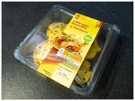 Sainsbury's Mexican - Cornbread, Sweetcorn Fritters & BBQ Bean Quesadillas