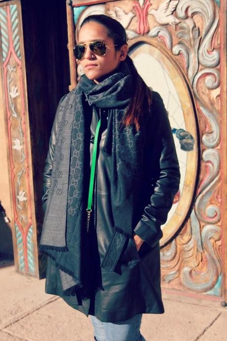 Taos Pueblo, New Mexico, Hobbs Jacket, Gucci Scarf, Michael Kors bag, Ecco boots, Miss Sixty Jeans, Tanvii.com