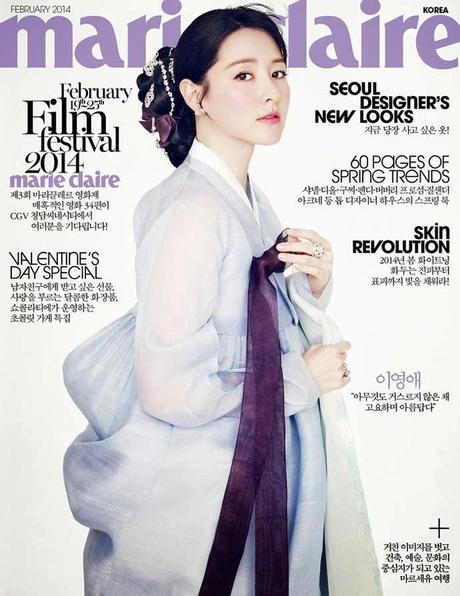 Eye Candy : Lee Young Ae for Marie Claire