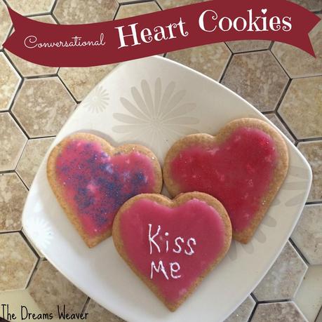 Conversational Heart Cookies
