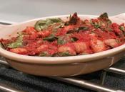 Baked Gnocchi with Spinach Homemade Tomato Sauce #WeekdaySupper