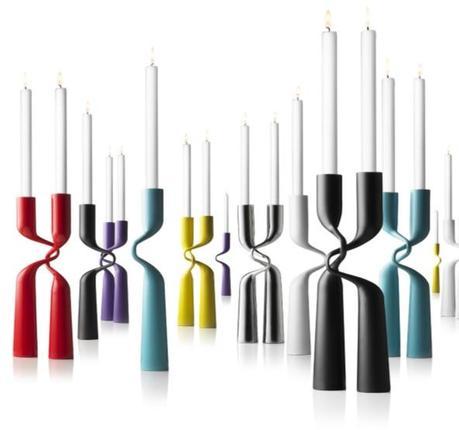 Double Candle Holder in Assorted Colors design by Menu