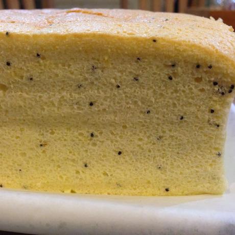 Lemon Poppy Seeds Ogura Cake