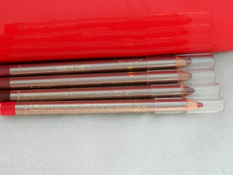 Lakme 9 to 5 Lip Liners Shades, Photos, Swatches and Price