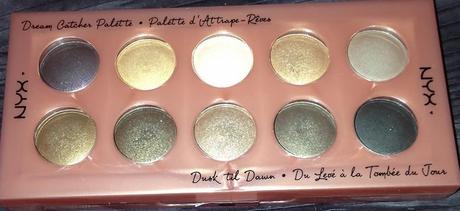 NYX Dream Catcher Eye Palette: Dusk til Dawn