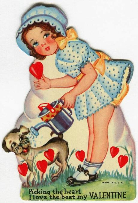 Vintage Dog Valentine #4