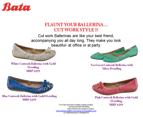 Bata Spring Summer 2014 collection for Kids - Bubblegummers and  for Women -  Press Note