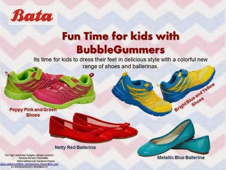 Bata Spring Summer 2014 collection for Kids - Bubblegummers and  for Women -  Press Note