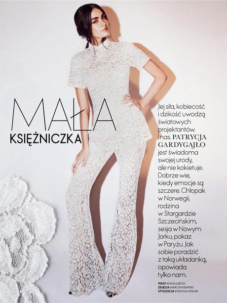 Patrycja Gardygajlo By Marcin Kempski For Elle Poland March 2014