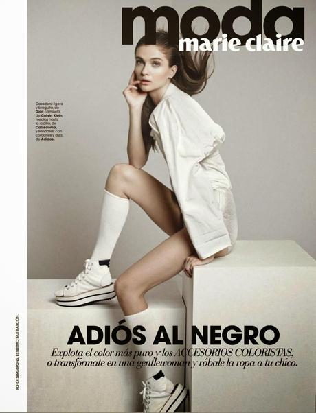 Ella Kandyba for Marie Claire Spain Magazine February 2014