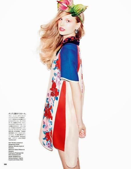 Eisabeth Erm by Matt Irwin for Vogue Japan March 2014