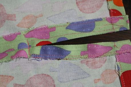 Sew the sides and join them with a sitch that joins them together but does not seal the opening.