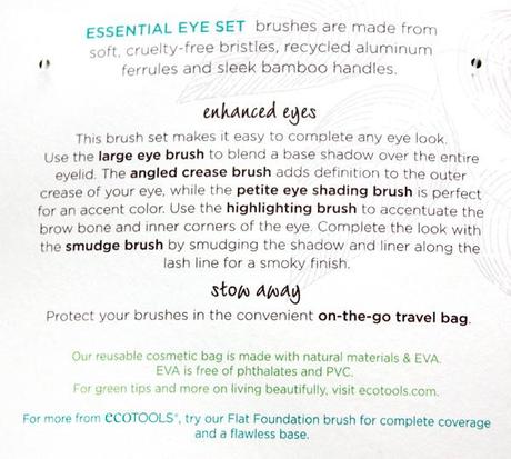 EcoTools Essential Eye Set: super convenient