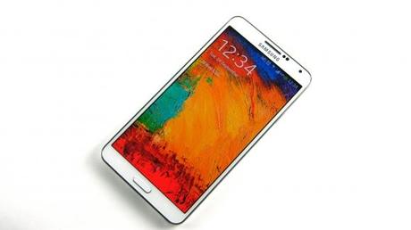 Samsung's flagship phone, the Galaxy Note 3.