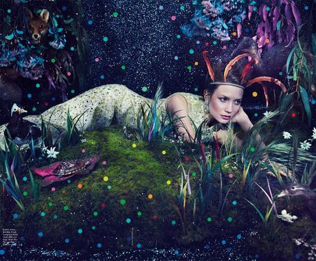 Mia Wasikowska by Emma Summerton for Vogue Australia March 2014