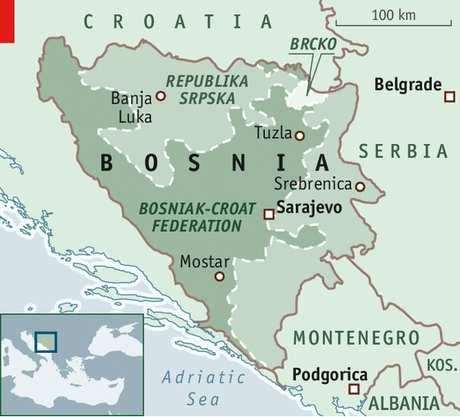 Protests in Bosnia: On fire