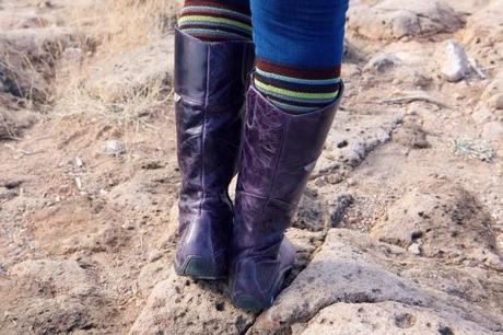 Green Sweater. J Brand Jeggings, Ecco Boots, Diesel Scarf, Tanvii.com