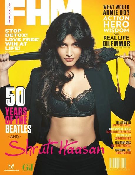 Shruti Haasan - FHM India February 2014