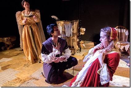 Kate Cornelius-Schecter, Owais Ahmed and Sarah Davis star in First Floor Theater's Review: The Reckoning of Kit and Little Boots (First Floor Theater)