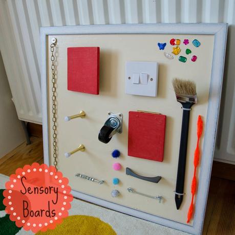 Sensory play: sensory boards