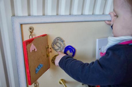 Sensory play: sensory boards