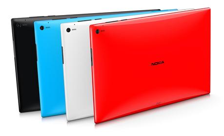 You can purchase the Lumia 2520 in red, white, black and cyan.