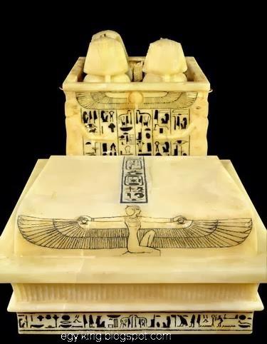 Tutankhamun Canopic Jars - Paperblog