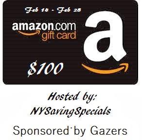 Enter to Win $100 Gift Card From Amazon Ends 2/28/14