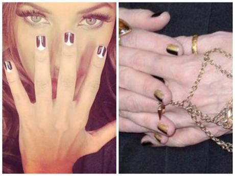 grammys 2014 nail art face off