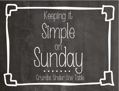 Day 28 of 31: Keeping it Simple on Sunday - Getting down to the wire
