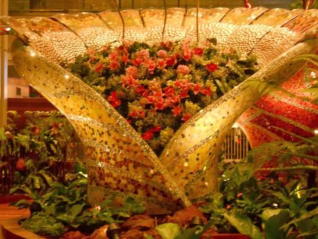 Flower Garden in Changi Airport,Singapore