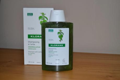 Review - Klorane shampoo with nettle