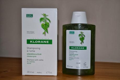 Review - Klorane shampoo with nettle