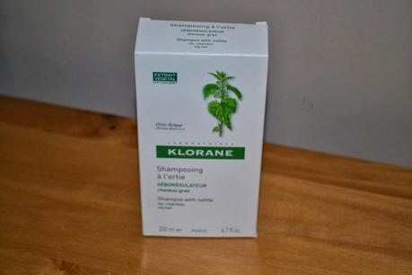 Review - Klorane shampoo with nettle