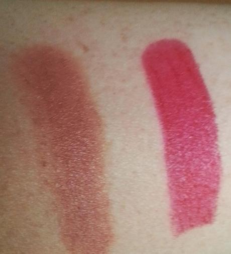 Xenca Perfection Lipstick Swatches fudge and cherry