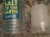 Crystal Spring Salt Earth Natural Deodorant.