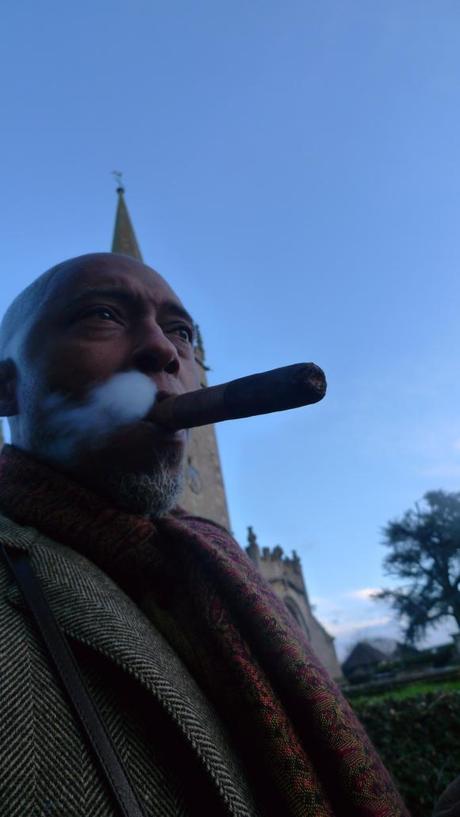 Mona Lisa, Cigar, St. Cyriac's Parish Church, England, GB, UK, L1360999