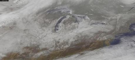 Impressive Satellite Picture of Major Winter Storm Reveals an Unusual Figure