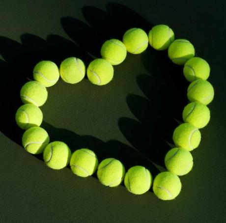 Tennis Balls Heart