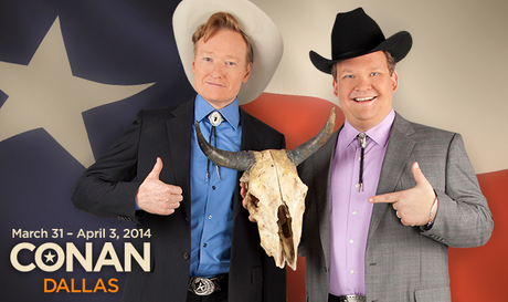 Conan O'Brien is coming to Dallas March 31-April 3