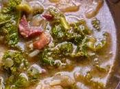 Caldo Verde: Portuguese Pork, Potato Kale Soup