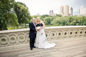 central park wedding 2 bow bridge