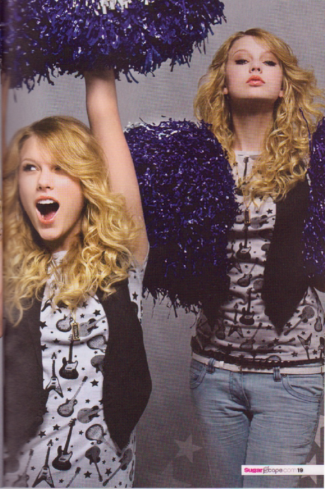 Taylor Swift, Miley Cyrus - Sugar UK June 2009